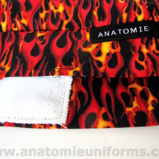 ANATOMIE BANDANA chirurgie flammes - 017c