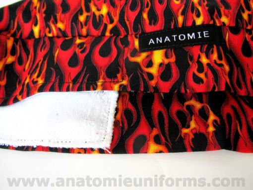 ANATOMIE BANDANA chirurgie flammes - 017c